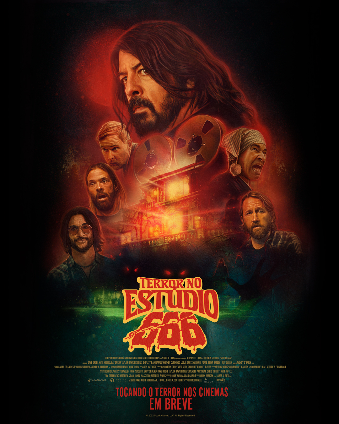 Pôster do filme Terror no Estúdio 666